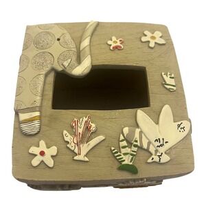 Nursery Zoo Tissue Holder Caddy Giraffe Elephant Lion Monkey Animal Crackers